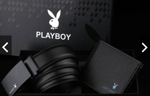 Playboy-กระเป๋าสตางต์-เข็มขัด